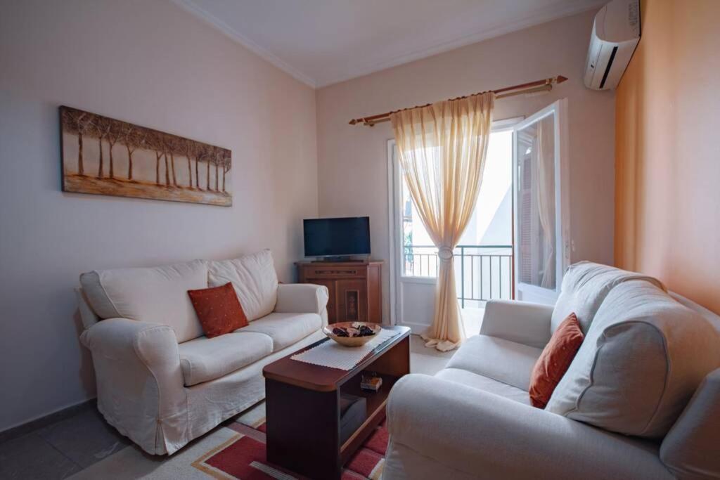 Anthia Sunny Apartment In Kanoni 外观 照片